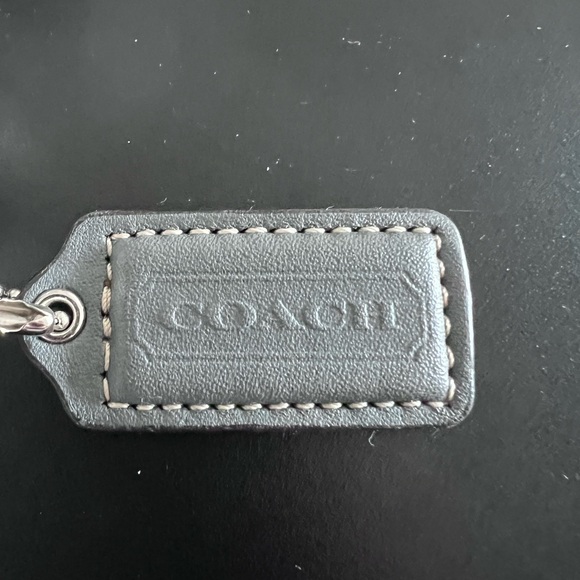 Coach Gray Crossbody Bag with Shimmery Finish - Picture 3 of 13